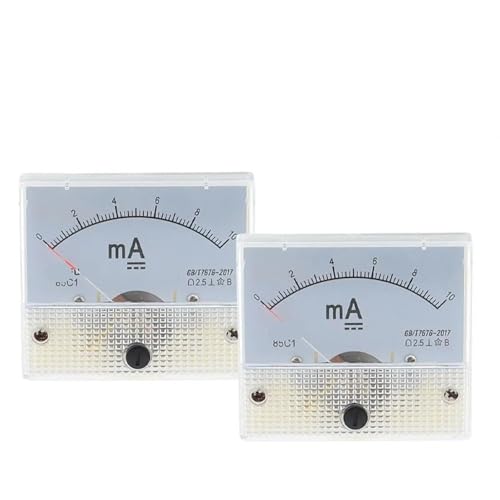 Ampèremètre analogique CC 85C1-mA de 300mA pour la mesure de courant continu