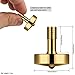 DjuiinoStar Premium Brass Spinning Top: 5-11 Minutes, Lengthened Stem, Easy to Twirl, CNC Machined, Great Time Killer, EDC Fidget Toy DST-805