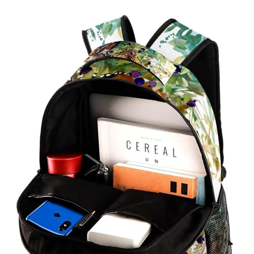 Sac à dos d'école cerf sous brosse pour soulager le dos - 4