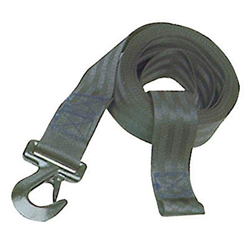 Sangle nylon 10m mousqueton accastillage amarrage équipement bateau pont