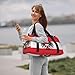 Duffle Bag For Travel Austrian Flag Travel Bag Carry On Bag For Womens Mens Gym Weekender Overnight Trips