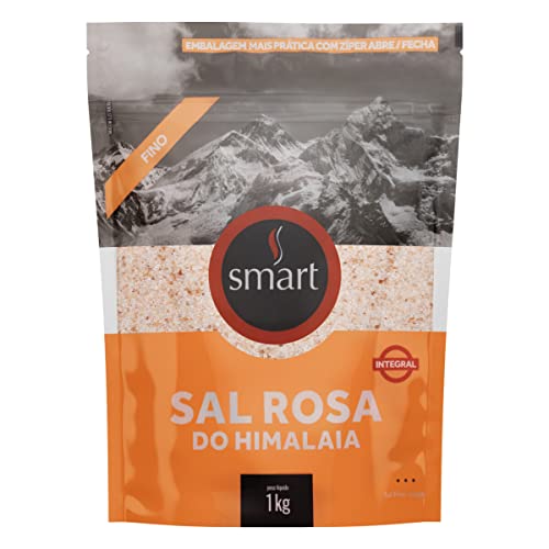 Smart Sal Rosa do Himalaia Fino Integral 1kg