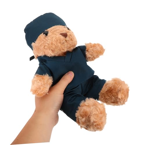 Peluche ours blouse infirmière pour féliciter un étudiant diplômé - 4
