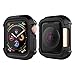 Compatible with iWatch Case 44mm Series 6/5/4/SE, Rugged Shockproof Protective Bumper Cover [NO Screen Protector]