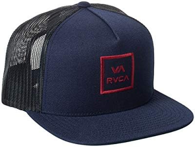 RVCA mens Adjustable Snapback Trucker Hat Hat (pack of 1)