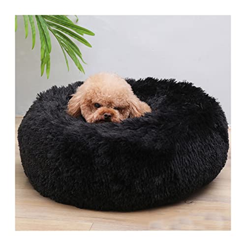 DGOINGPI Cama para Perros Saco de Dormir de Forma Redonda Perrera Gato Cachorro Sofá Cama Casa de Mascotas Camas cálidas de Invierno Cojín Cama de Gato Cama de Perro(A2,XXL Diameter 90cm)
