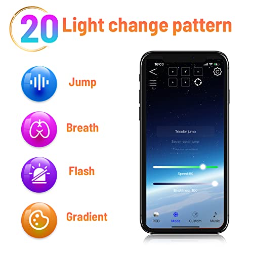 Smart App 16 Million Color Sunset Lamp Led Projector Home Decoration Photography Background Night Light #TOP2