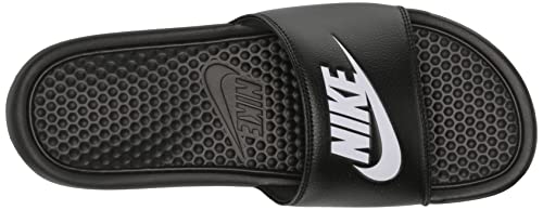Nike NIKE Men's Benassi Just Do It Sandal, college navy/university red, 10 D US