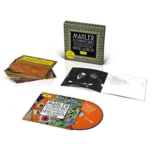 Rafael Kubelik - Mahler 10 Symphonies [10CD+Bru-ray Audio]