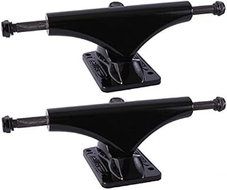 Bullet 130 Black Skateboard Trucks 5.0" (Pair) skate hardware