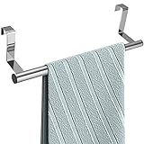 Disnace Colgador Adhesivo de Cocina y Baño, Toallero Extensible de Acero para Cocina y Baño