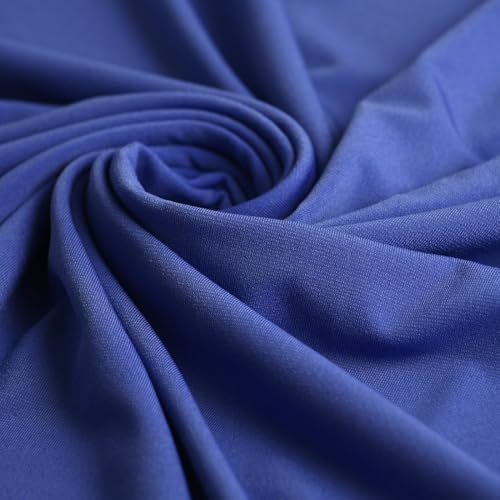 Tela de punto de 160 cm azul Uni MT – Metal – Densidad de la tela: pesado 230 g/m2 – 160 cm de ancho – venta por metro