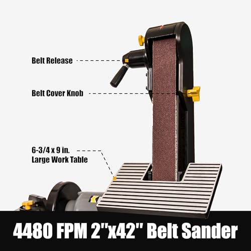 KFMK 2x42 in. Belt & Disc Sander Combo