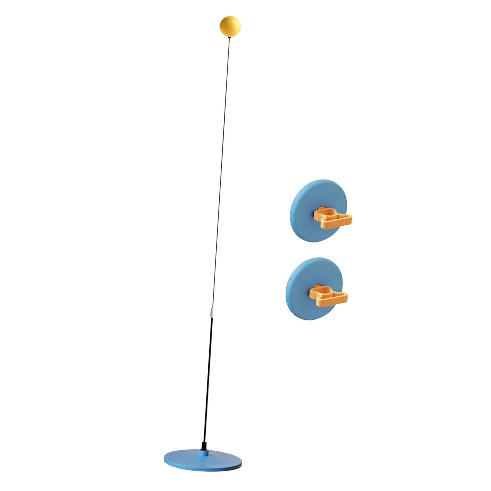 Colaxi Boxing Reaction Ball Boxing Reflex Ball Improve Hand Eye Coordination Professional with Paddles Exercise Table Tennis Trainer, Blue