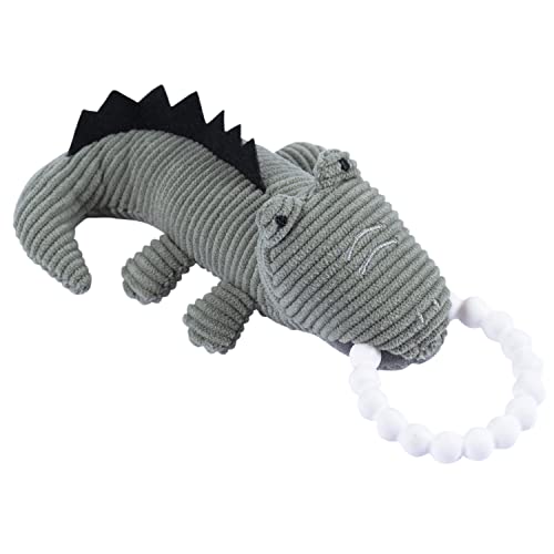 Image of Gerber Baby 2-Pack Rattle Toy & Teether Set, Cheetah and Croc, One Size