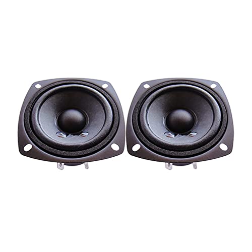 VBPCEFZTLK Altavoz de rango completo de 6 ohmios, 3 pulgadas, 35 W, altavoz de subwoofer de rango medio, altavoz de carrera larga, compatible con Kardon compatible con Aura 3 DIY, 2 piezas compatibles