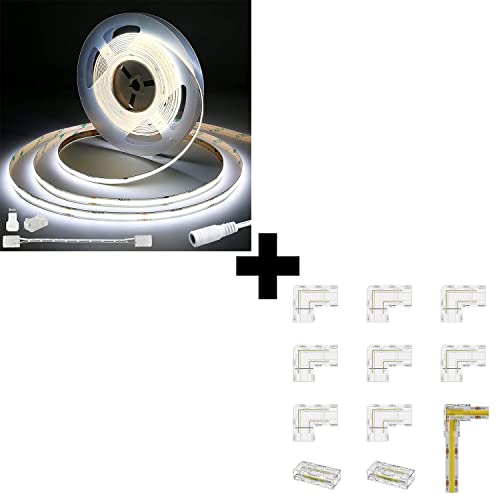 Tira LED COB PAUTIX 6.1m 5000K Luz Blanca Cálida miniatura 1