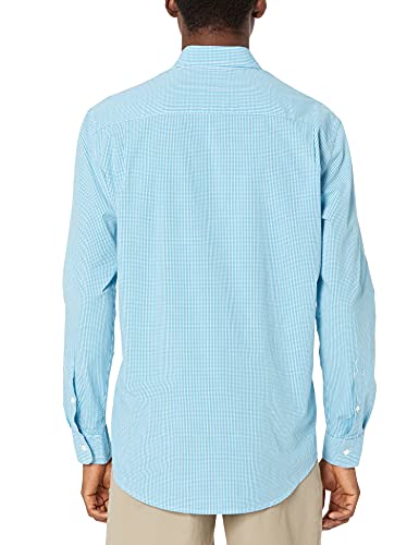 Image of Amazon Essentials Men's Regular-Fit Long-Sleeve Casual Poplin Shirt, Button Front, Business Casual, Collared