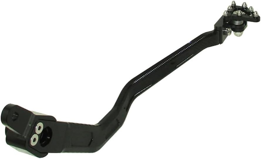 CNC Aluminum Brake Pedal Lever for Kawasaki KLX110RL KLX 110RL Dirt Pit Bike (Black)
