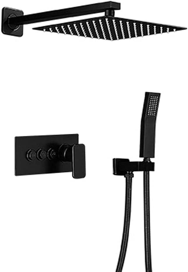Soffione Doccia A Pioggia VBFF 30,5 Cm Quadrato - Cromato - Acciaio Inox, Ugelli In Silicio Autopulenti, Alta Pressione - 4