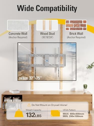 Mounting Dream Tilt TV Wall Mount 37-75 Inch Low-Profile — additional product photo (3)