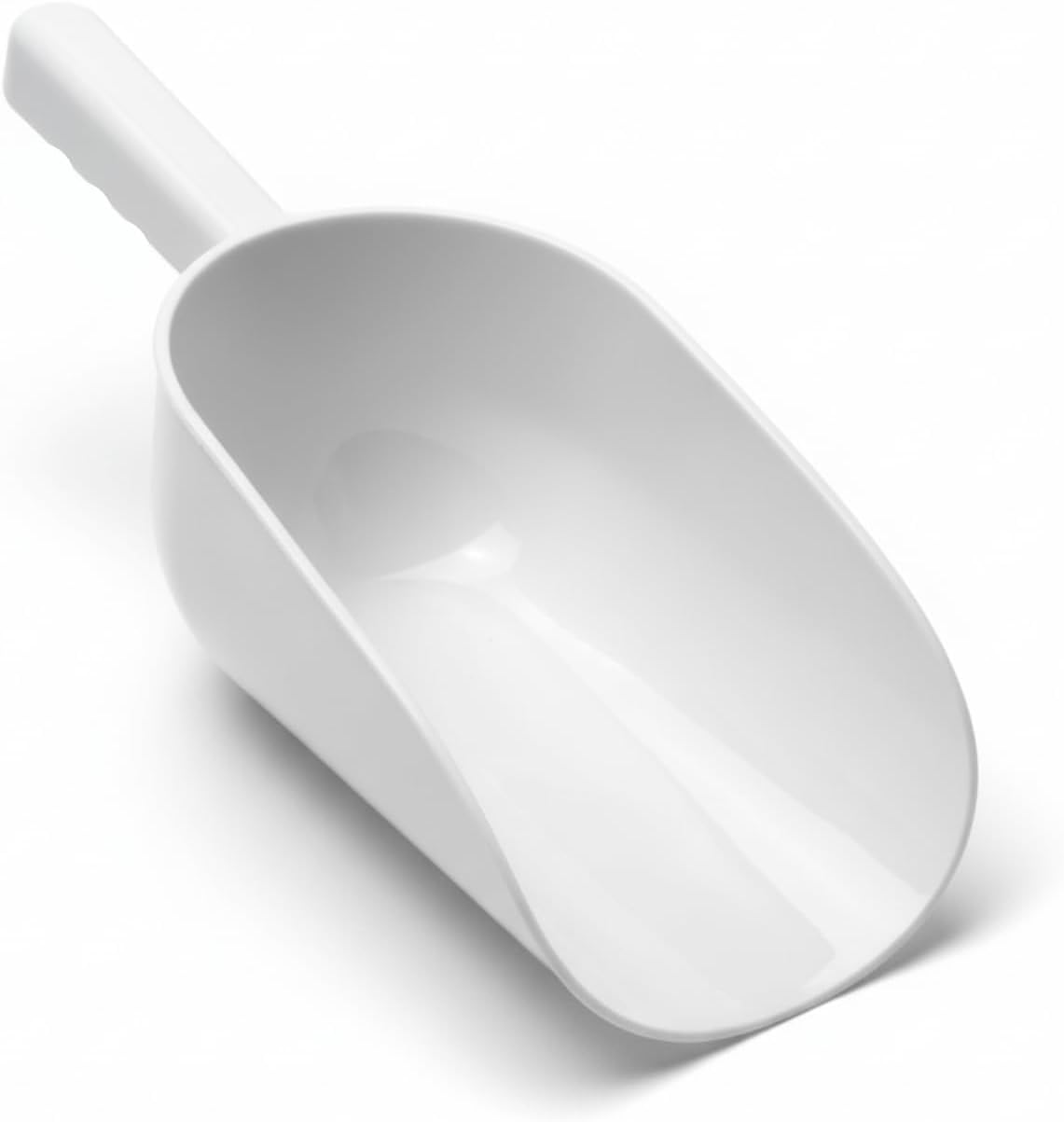 Sessola in Plastica Alimentare 38 cm – Paletta Rinforzata per Farina, Cereali, Legumi e Alimenti – Resistente, Facile da Pulire – Made in Italy