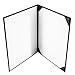 GraduatePro Imprinted Diploma Cover 8.5 x 11, Leatherette Padded Certificate Covers, Graduation Document Holder Letter Size, Black
