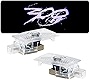 Jfsotls Never Fade Car LED Door Logo Compatible with 300 300C 300S 2005-2022 Projector Ghost Shadow Light, for 300 Accessories Door Light Logo LED Laser Car Courtesy Step Light (White 300 Logo)