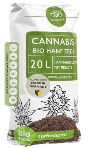 Bio Cannabis Erde 20 L - Mit Perlite