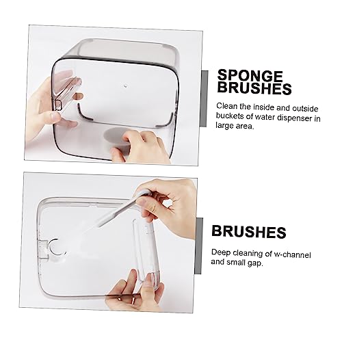 Set de 2 cepillos para fuente de agua para gatos miniatura 7