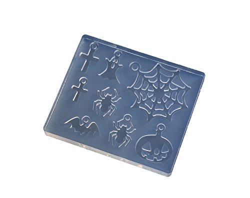 亀島商店 ハロウィン レジンクラフト用 ソフトモールド ハロウィンバラエティパーツ B KAM-REJ-617