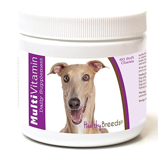 Healthy Breeds Italian Greyhound Multi-Vitamin Soft Chews 60 Count
