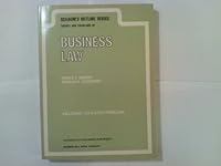 Schaum's Outline of Theory and Problems of Business Law (Schaum's Outlines) 0070690626 Book Cover