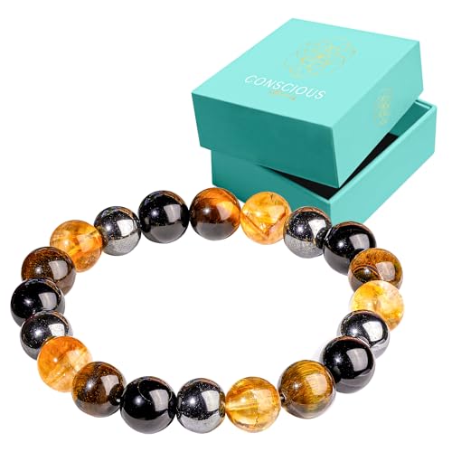 Conscious Items Protection Bracelets for Women & Men, Healing Cry...