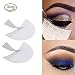 LKE 50 Pcs Eyeshadow stencils Pad for Lash Enhancers & Primers Professional Lint Free Under Eye Eyeshadow Gel Pad Patches For Eyelash Extensions/Lip lashes mat