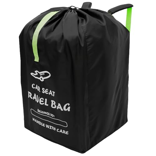 Sac de voyage pour siège de voiture bébé grand sac étanche avec cordon de serrage enfant