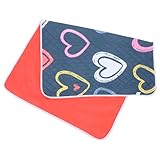 TEHAUX Große Waschbare Bettauflage 80X120cm Saugfähiger Matratzenschoner für Senioren Hautfreundlich mit Verstärktem Nässeschutz für Zuhause