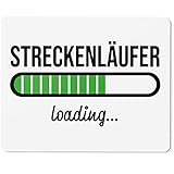 JUNIWORDS Mauspad Mousepad, Streckenläufer Loading (6217921)