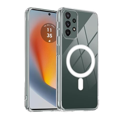 Image of amazon basics Back Case Cover for Samsung Galaxy A23 | Compatible for Samsung Galaxy A23 Back Case Cover | Scratch-Resistant | Clear