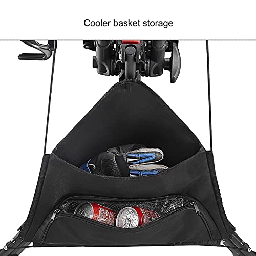 Caddytek facile pliage chariot de golf 3 roues, gris foncé