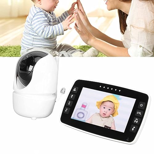 Câmera para Berçário, Monitor de bebê, Monitoramento de Temperatura, Bateria de 2100 MAh para Uso Do