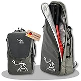 BALLO® Tennisrucksack Tennistasche [NEUHEIT] Schlägertasche Rucksack Tasche Tennis Badminton | Damen Herren mit Schuhfach & geschlossenem Schläger Fach