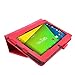 Infiland NeuTab N7 Pro 7'' / NeuTab N7S Pro 7'' case, Folio PU Leather Slim Stand Case Cover for NeuTab N7 Pro 7 / NeuTab N7S Pro 7 inch Quad Core Google Android Tablet, Red
