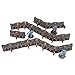 Tabletop Terrain Wall of Saints Collection, Complete Fortress Set with Artillery, Defense Walls, Double Tower, Hybrid Bunker for 28mm-32mm Wargames (Full Set)