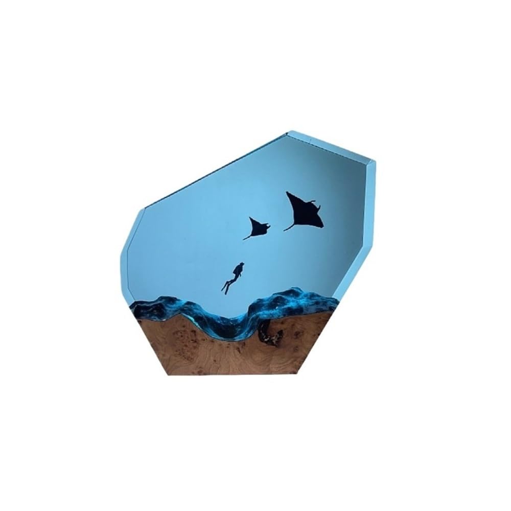 Sculpture de plongée sous-marine résine décoration table maison bureau