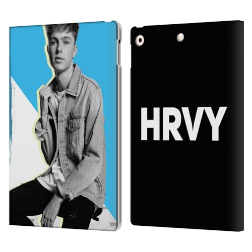 Étui cuir iPad 10.2 HRVY antichoc avec fentes pour cartes