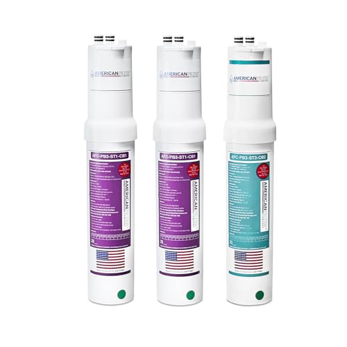 American Filter Company #AFC-PB3-1YR-2PR-1GR-3PK Compatible with PureBlue H2O PB?TLRO3H80T System (No RO Membrane) Kit Packs - 1 Year Pack (Without Membrane)