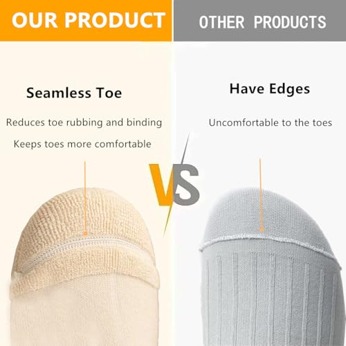 Women's Slouch Crew Socks Retro Solid Cotton Boot Calf Socks Chunky Ribbed Cozy Scrunch Socks Size 5-113