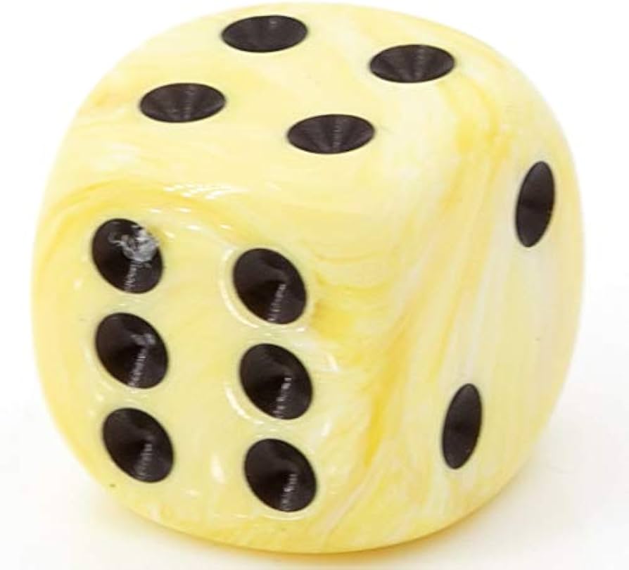 イエローサイコロ Amazon | WeLoveDice [ドイツ製] サイコロ ダイス 6面 5個 16mm