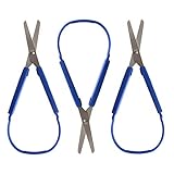 HAPY SHOP Loop Scissors Grip Scissor 3 Pack for Teens and Adults,Adaptive Design, Right and Lefty...